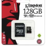 Карта памяти microSD 128 Gb + SD адаптер