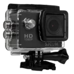 Черная подводная Full HD экшн камера с дисплеем 2 дюйма