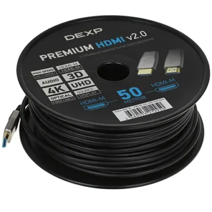 Шнур длинный соединительный HDMI на 50 метров