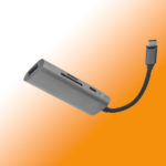 Портативная внешняя USB док-станция для ноутбуков (OTG, кардридер,Type-C)