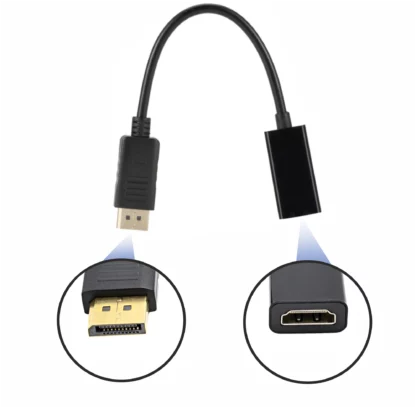 Видео переходник из DisplayPort в HDMI