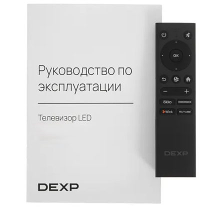 Full HD LED-телевизор DEXP 40 дюймов (101 см) с Wi-Fi и голосовым помощником