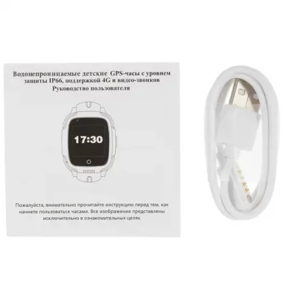 Детские умные часы со встроенным сотовым телефоном 4G (GPS, LBS, WiFi, IP67)