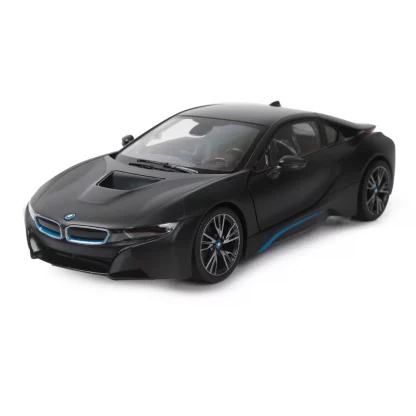 Радиоуправляемая машина с пультом BMW i8 черного цвета