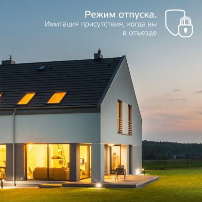 Умная WiFi LED лампа с цоколем E14, диммером и голосовым управлением