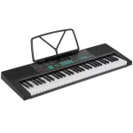 Любительский синтезатор с клавишами для музыки (питание от батареек и от сети)