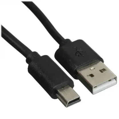 Длинный провод 3 метра с разъемами mini USB и USB 2.0 Type-A