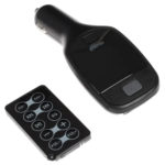 Автомобильный FM-трансмиттер для прикуривателя на 12В (MP3, пульт ДУ, MicroSD, SD, USB)