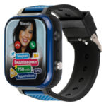 Синие 4G смарт-часы с поддержкой телефонных звонков