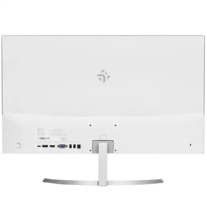 Белый FullHD ПК монитор с экраном 27 дюймов (DisplayPort, HDMI, USB Type-C, VGA)