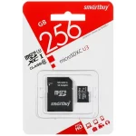 Карта памяти microSDXC на 256 Gb с адаптером