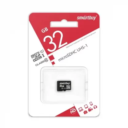 Карта памяти microSD на 32 Гб