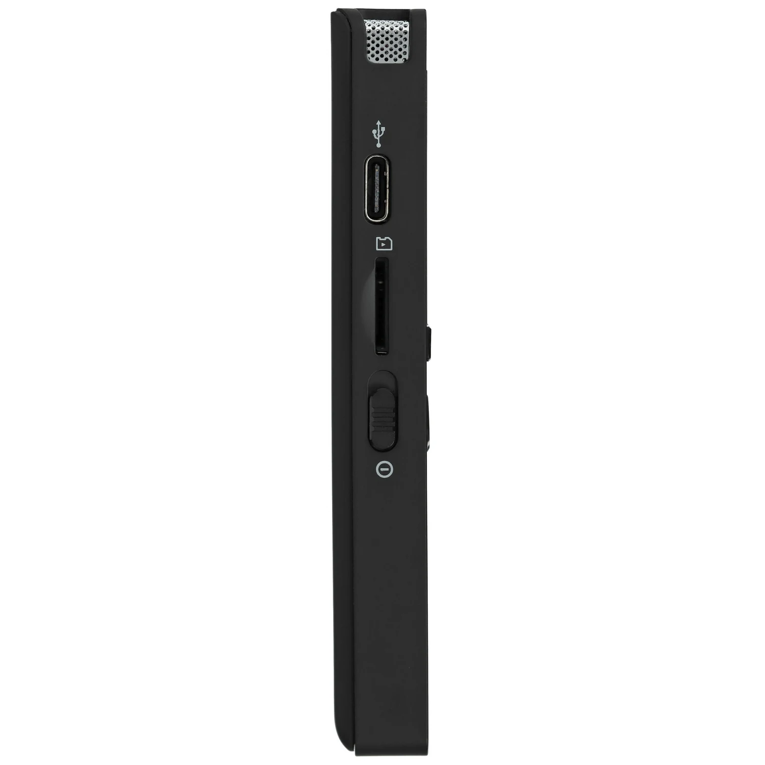 Диктофон с USB Type-C и слотом для карты microSD