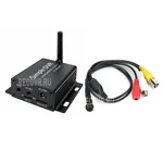 Комплект 4G видеонаблюдения со скрытой Full HD микрокамерой и мини-регистратором