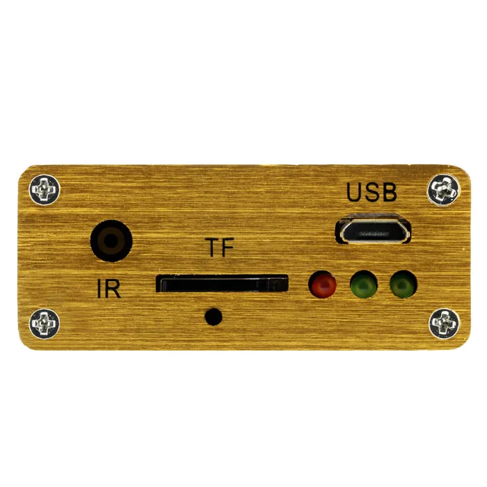 Слот microSD и разъем USB мини-видеорегистратора Full HD
